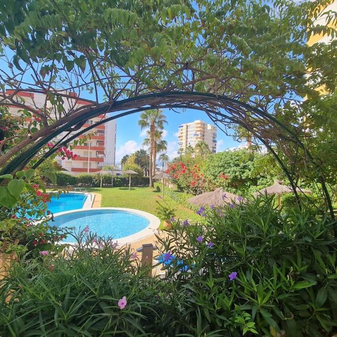 Precioso Apartamento En Cullera, Con Piscina Junto A La Playa Extérieur photo