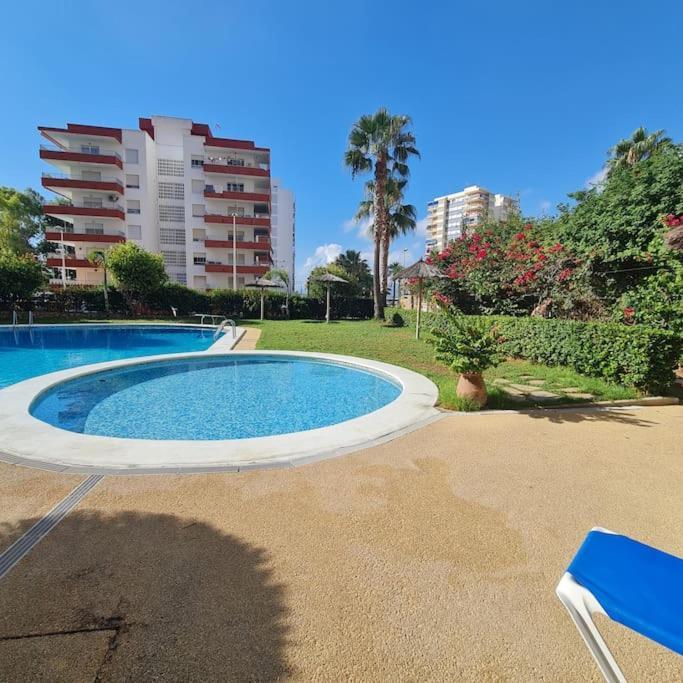 Precioso Apartamento En Cullera, Con Piscina Junto A La Playa Extérieur photo
