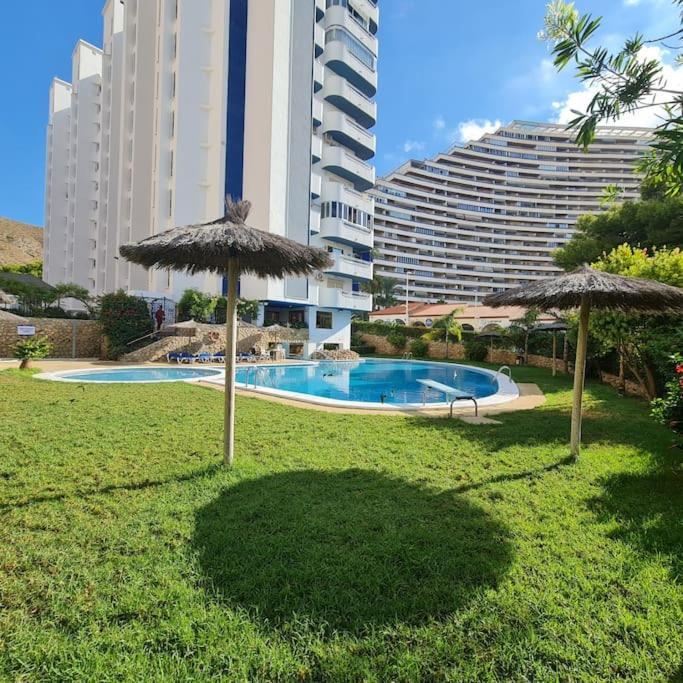 Precioso Apartamento En Cullera, Con Piscina Junto A La Playa Extérieur photo